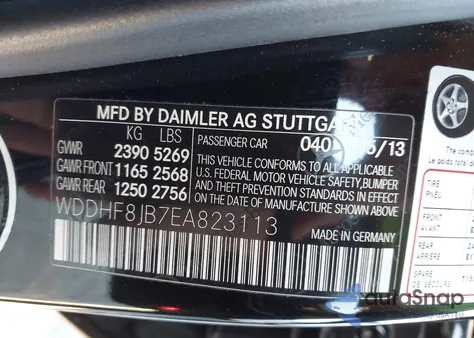 2014 Mercedes-Benz E 350 4Matic from USA, damaged, VIN WDDHF8JB7EA823113